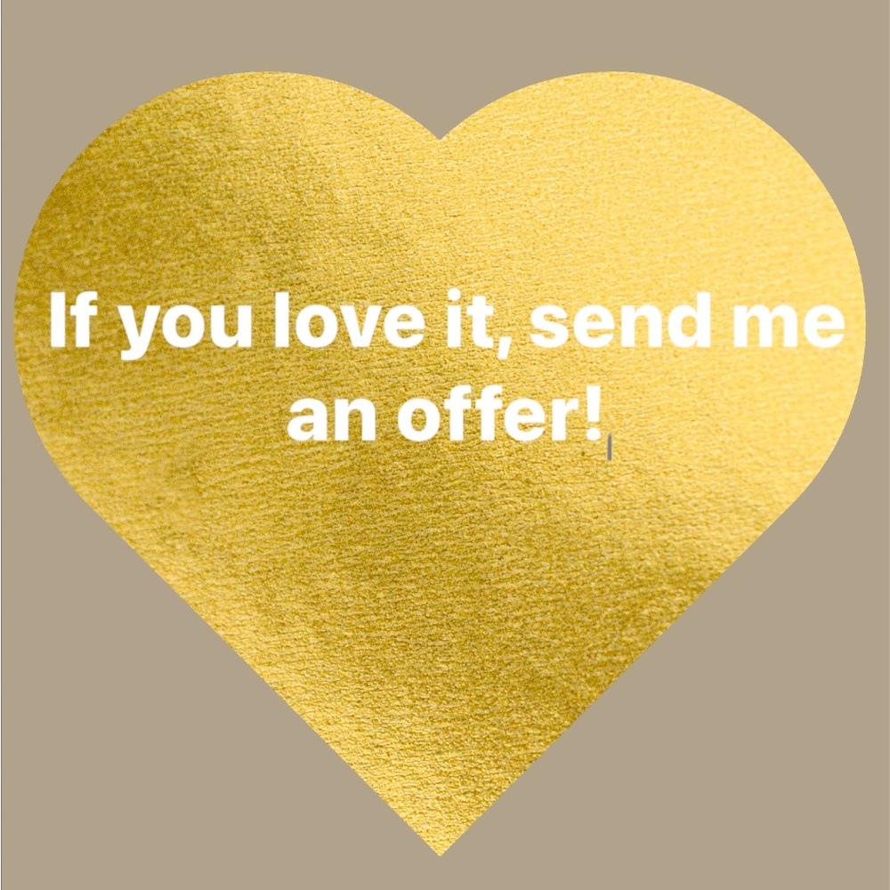 ❤️Love an item but don't love the price? Make me an offer.